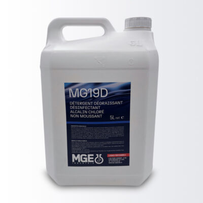 MG19D - Détergent dégraissant désinfectant alcalin chloré non moussant