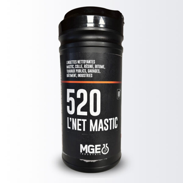 L’NET MASTIC - Lingettes nettoyantes mastic, colle, résine