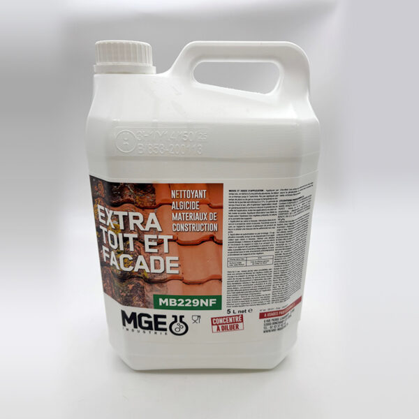 MB229NF EXTRA TOIT - NETTOYANT ALGICIDE MATÉRIAUX de CONSTRUCTION