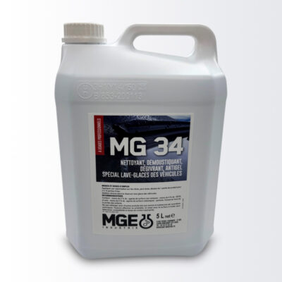 MG34 - Nettoyant, démoustiquant, dégivrant, antigel spécial lave-glaces